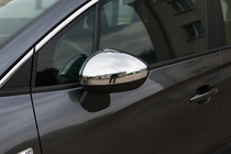 Citroen DS-3 2009-2016 гг. Накладки на Зеркала (2 шт, Нержавеющая Сталь) фото 7