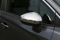 Citroen DS-3 2009-2016 гг. Накладки на Зеркала (2 шт, Нержавеющая Сталь) фото 1