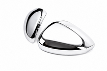 Citroen DS-4 2010-2015 гг. Накладки на Зеркала (2 шт, Нержавеющая Сталь) OmsaLine - Итальянская Нержавейка фото 5