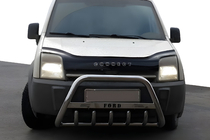 Ford Connect 2002–2006 гг. Кенгурятник WT004 (нержавейка) 60 мм фото 1