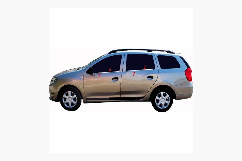 Dacia Logan MCV 2014+ Окантовка стекол Carmos Image