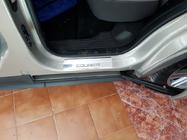 Ford Courier 2014-2023 гг. Накладки на пороги OmsaLine (4 шт, нержавейка) фото 5