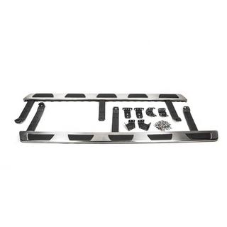 Боковые Подножки OEM (2 шт., Алюминий) Audi Q7 2005-2015 гг. фото 3