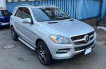 Mercedes GLE/ML class W166 2011-2018 гг. Боковые пороги Оригинальный дизайн (2 шт., Алюминий) фото 1