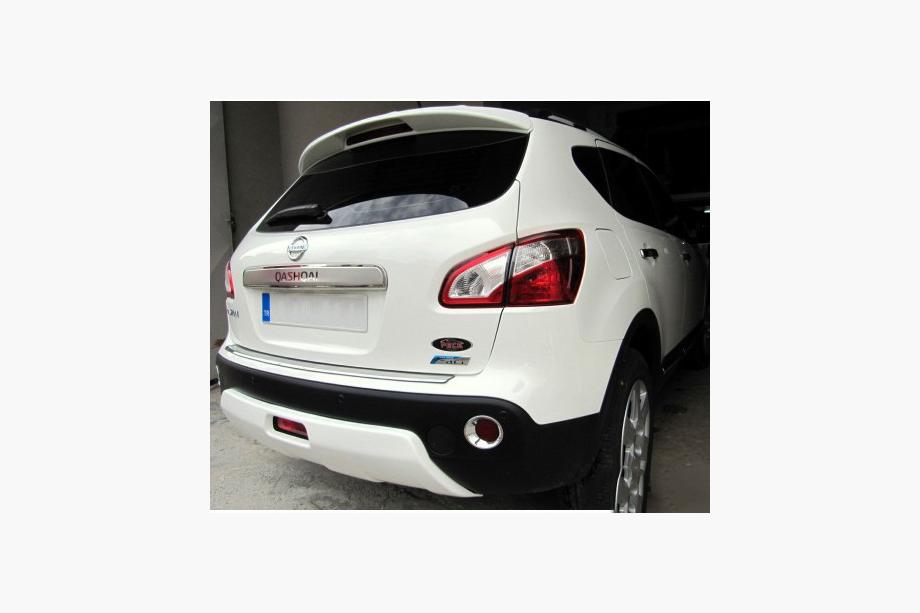 Nissan Qashqai 2007-2010 гг. Задний диффузор Meliset (под покраску) Image