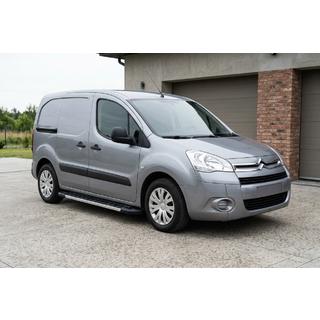 Боковые пороги RedLine V1 (2 шт., алюминий) Citroen Berlingo 2008-2018 гг. фото 1