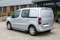 Citroen Berlingo 2008-2018 гг. Боковые Подножки Line (2 шт., Алюминий) фото 1