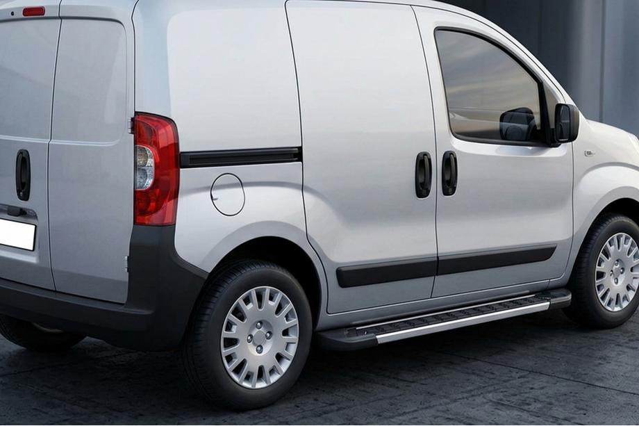 Citroen Nemo 2007-2017 гг. Боковые пороги RedLine V1 (2 шт., алюминий) Image