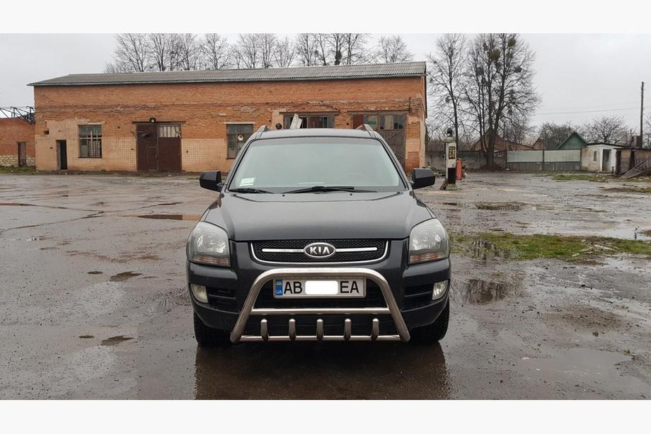 Kia Sportage Передняя защита WT003 Image
