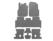 Renault Scenic/Grand 2003-2009 гг. Коврики EVA (3 ряда, Серые) фото 1