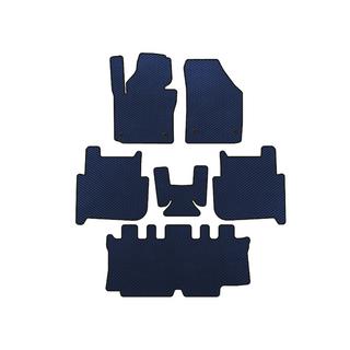 Коврики EVA (3 ряда, 2006-2010, 7-местный, Синий) Volkswagen Touran 2003-2010 гг.