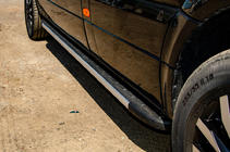 Volkswagen Crafter 2006-2016 гг. Боковые Подножки Duru (2 шт., Алюминий) фото 2