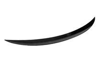 BMW 1 серия E81/E82/E87/E88 2004-2011 гг. Спойлер P-Style (для E82, Черный Глянец) фото 4