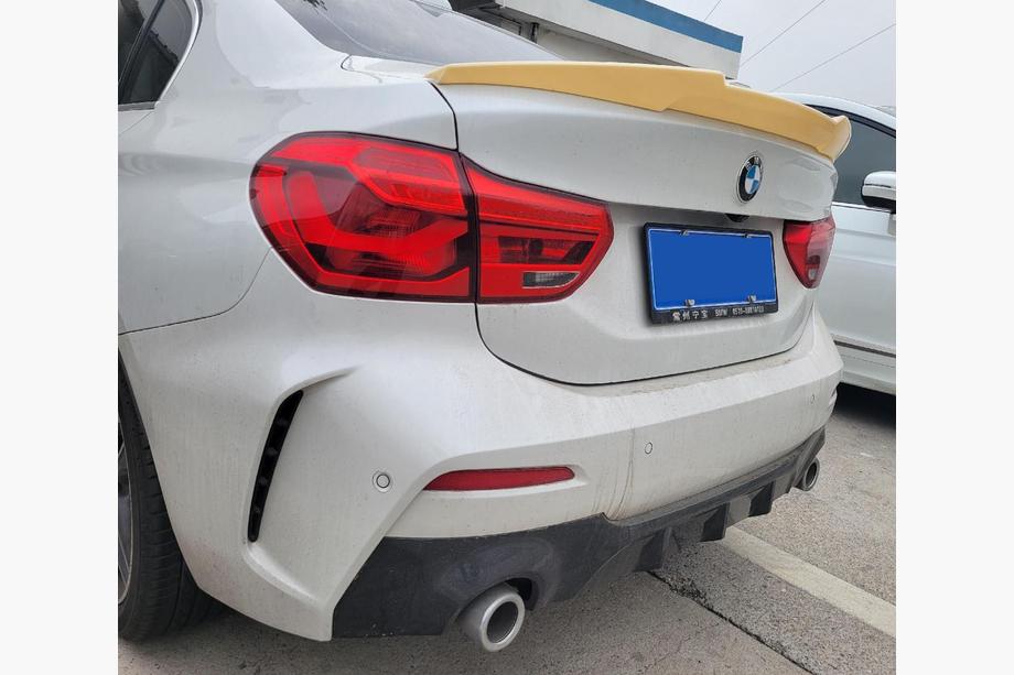 BMW 1 серия F20/F21 2011-2019 гг. Спойлер M4-Style (для F52, черный глянец) Фото 1