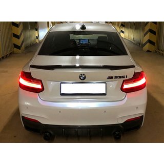 Спойлер M4-Style (для F22, черный глянец) фото 1