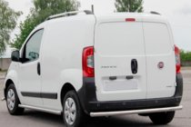 Fiat Fiorino/Qubo 2008-2024 гг. Задняя защита нержавейка фото 1