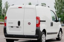 Fiat Fiorino/Qubo 2008-2024 гг. Задняя защита нержавейка фото 3