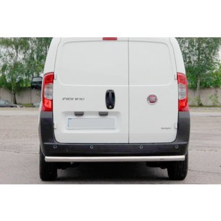Задняя защита нержавейка Fiat Fiorino/Qubo 2008-2024 гг. фото 2