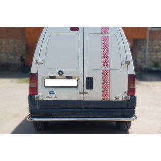 Задняя Защита AK005 (Нержавейка) Fiat Scudo 1996-2007 гг. фото 1
