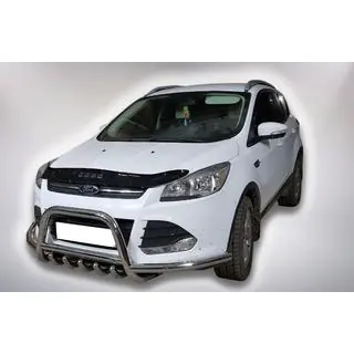 Кенгурятник WT003-Exclusive (нерж.) Ford Kuga/Escape 2013-2019 гг. фото 3