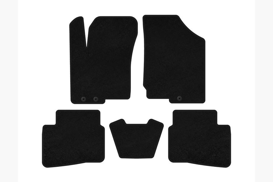 Текстильные коврики Premium (2008-2012, Черный) Image