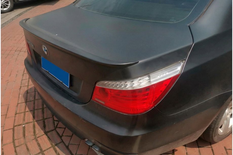 BMW 5 серия E60/E61 2003-2010 гг. Спойлер AC-Style (Черный Глянец) Image