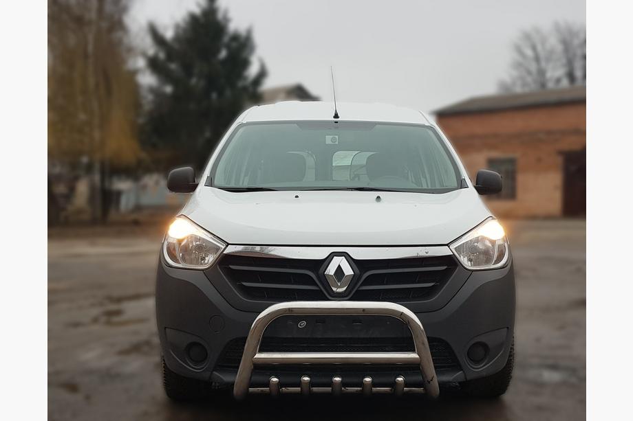 Dacia Lodgy 2012-2022 гг. Кенгурятник WT003 (нержавейка) Фото 1