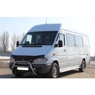 Кенгурятник WT003 (нержавейка) Mercedes Sprinter W901/902/903/904/905 1995–2006 гг. фото 4