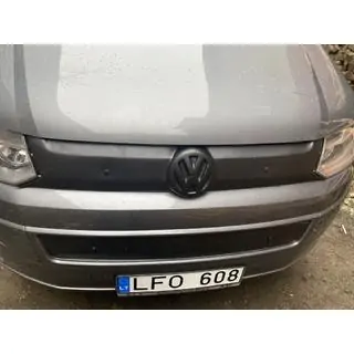 Зимняя накладка на верхнюю решетку радиатора фото 3