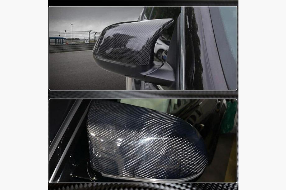 BMW X3 F25 2011-2018 гг. Накладки на Зеркала M-Look (2014-2018, Карбон) Image