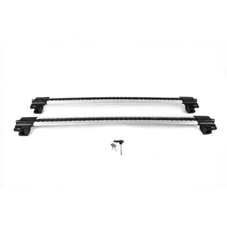 Багажник поперечины на рейлинги Turtle (2 шт) Nissan Pathfinder R51 2005-2014 гг. фото 1