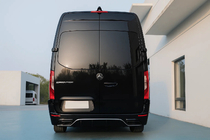 Mercedes Sprinter W907/W910 2018- гг. Задний бампер AMG (для стандартной базы, полипропилен) фото 1