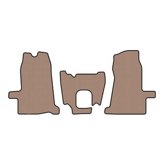 Резиновые коврики Carsuit (2000-2006, 1+1, механика, бежевые) фото 1