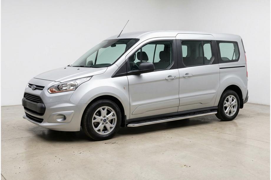 Ford Connect 2014-2021 гг. Боковые Подножки Maydos V1 (2 шт., нержавейка) Image