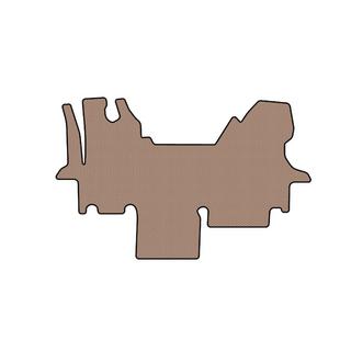 Резиновые коврики Carsuit (2003-2010, бежевые) фото 1