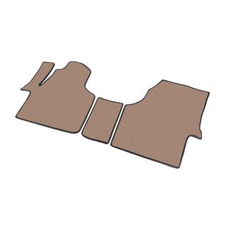 Резиновые Коврики Carsuit V1 (Бежевые) Volkswagen Crafter 2006-2016 гг. фото 2