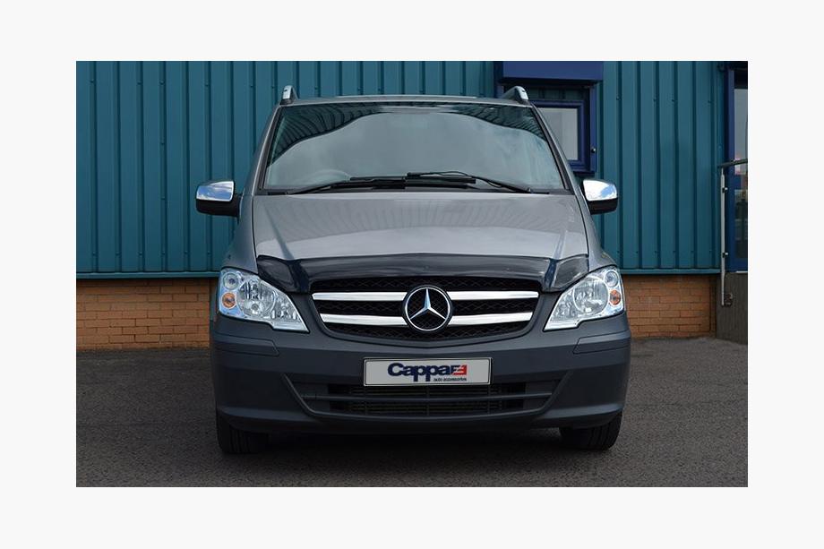 Mercedes Viano 2004-2014 гг. Дефлектор капота (2010-2014, EuroCap) Фото 1