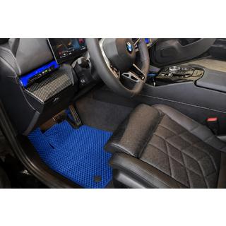 Коврики EVA (Для G60/61, Синие) BMW 5/i5 серия G60/G60E/G61 2023- гг. фото 1