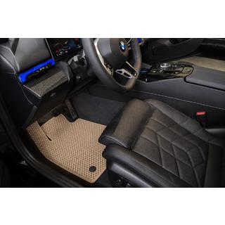 Коврики EVA (Для G60/61, Бежевые) BMW 5/i5 серия G60/G60E/G61 2023- гг. фото 1