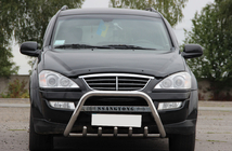 SsangYong Kyron 2005-2014 гг. Кенгурятник WT004 Нержавейка фото 1