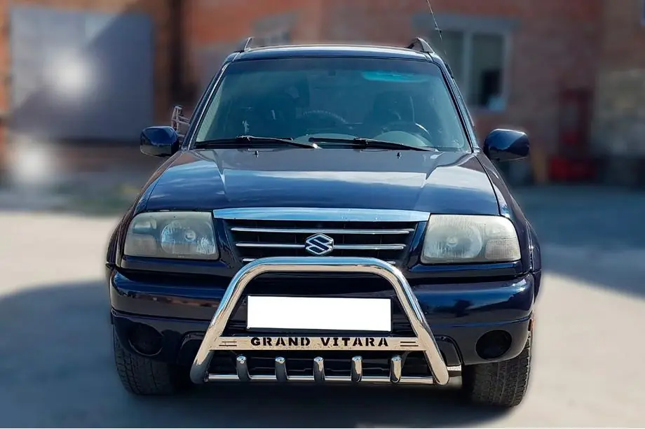 Suzuki Vitara 1998-2006 гг. Кенгурятник WT004 Нержавейка Image