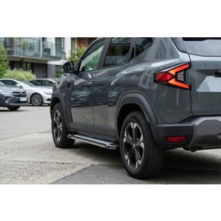 Боковые Подножки Rainbow (2 шт., Алюминий) Dacia Duster 2024- гг. фото 1