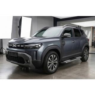 Боковые Подножки Tayga Grey V2 (2 шт., Алюминий) Dacia Duster 2024- гг. фото 1