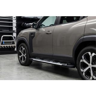 Боковые Подножки Sunrise (2 шт., Алюминий) Dacia Duster 2024- гг. фото 1