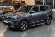 Renault Duster 2024- гг. Боковые Подножки Bosphore Grey (2 шт., Алюминий) фото 1