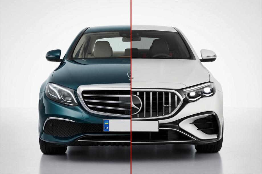 Mercedes E-class W213 2016-2023 гг. Комплект рестайлинга в W214 AMG E53 Image
