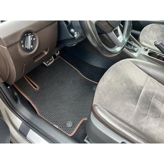 Резиновые Коврики Carsuit (Черные) Skoda Octavia III A7 2013-2019 гг. фото 1