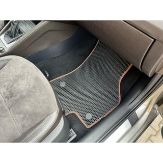 Резиновые Коврики Carsuit (Черные) Skoda Octavia III A7 2013-2019 гг. фото 2