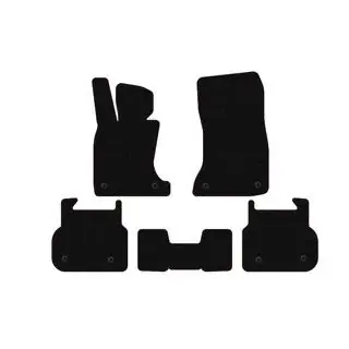 Резиновые коврики Carsuit (для F01, черные) фото 1