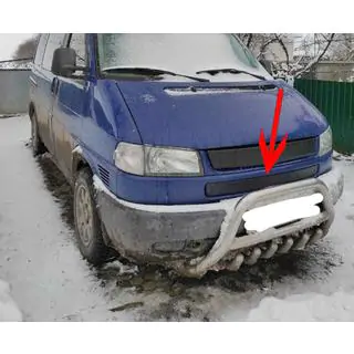 Нижняя накладка на решетку радиатора фото 1